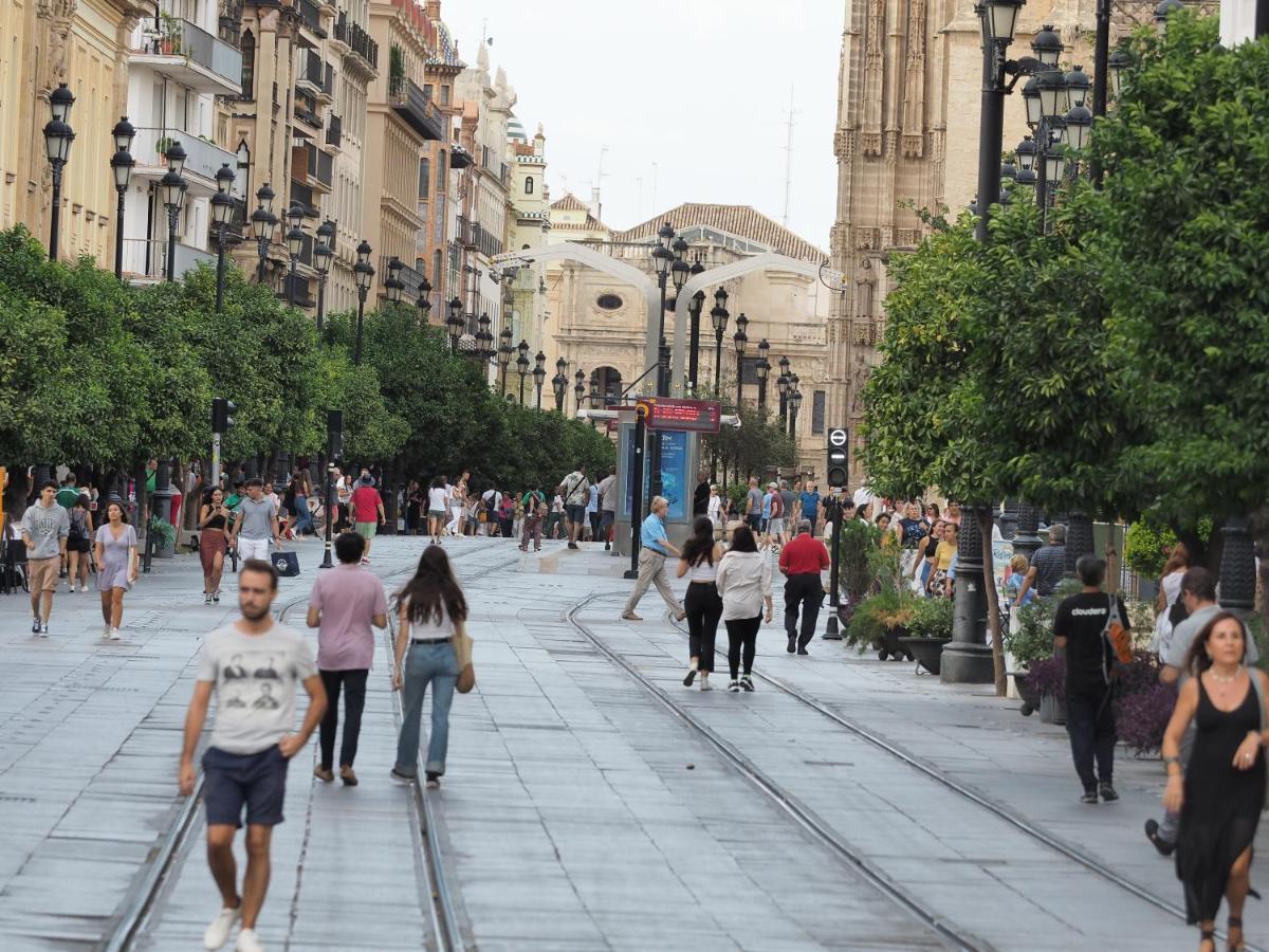 Apartamento Cruz Roja A Sevilla Dış mekan fotoğraf